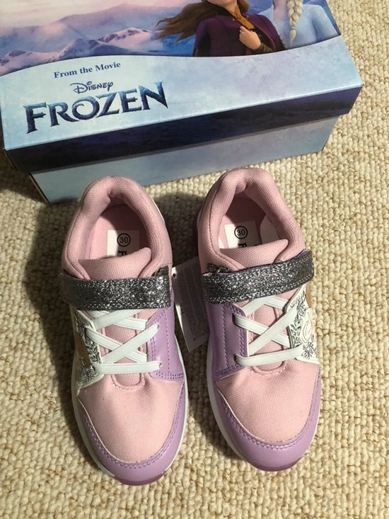 Leomil - Frozen - Baskets lumineuses pour filles - Chaussures Enfants - Pointure 30