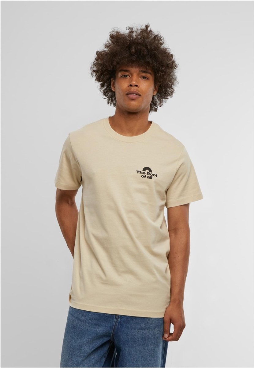 Mister Tee T-shirt Root Of All Tee Creme