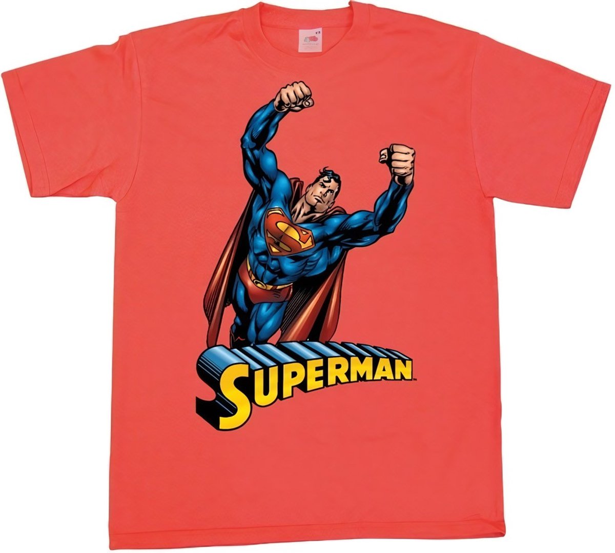 Superman Flying T-Shirt Red-S
