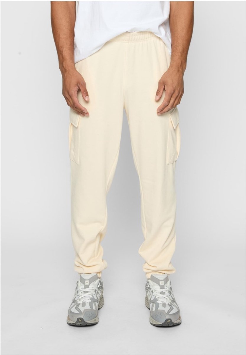 Urban Classics Light Terry Wide Cargo Heren joggingbroek L Beige