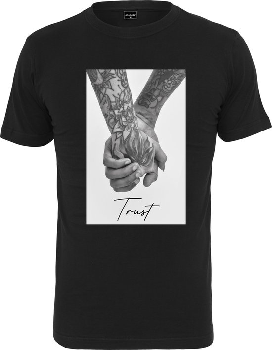 Tshirt Homme Urban Classics - XXL- Trust 2.0 Zwart