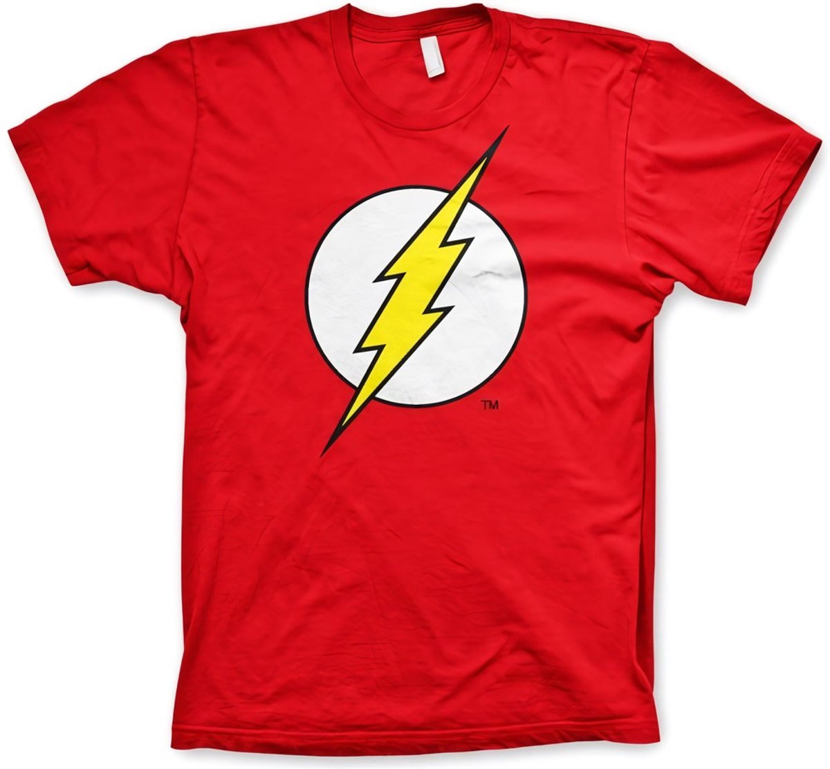 DC Comics The Flash Heren Tshirt -L- Emblem Rood