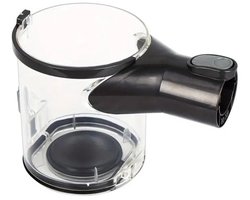17 Parts – Transparant Stofreservoir Geschikt voor Dyson V6 – Compatibel met DC58, DC59, DC62 & DC74 – Vervangend Opvangbakje van Sterk Kunststof – Eenvoudig te Installeren & Schoon te Maken