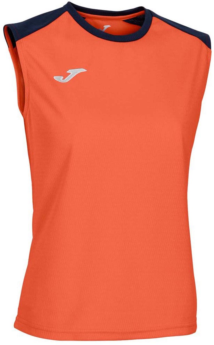 Joma Eco Championship Recycled Mouwloos T-shirt Oranje M Vrouw