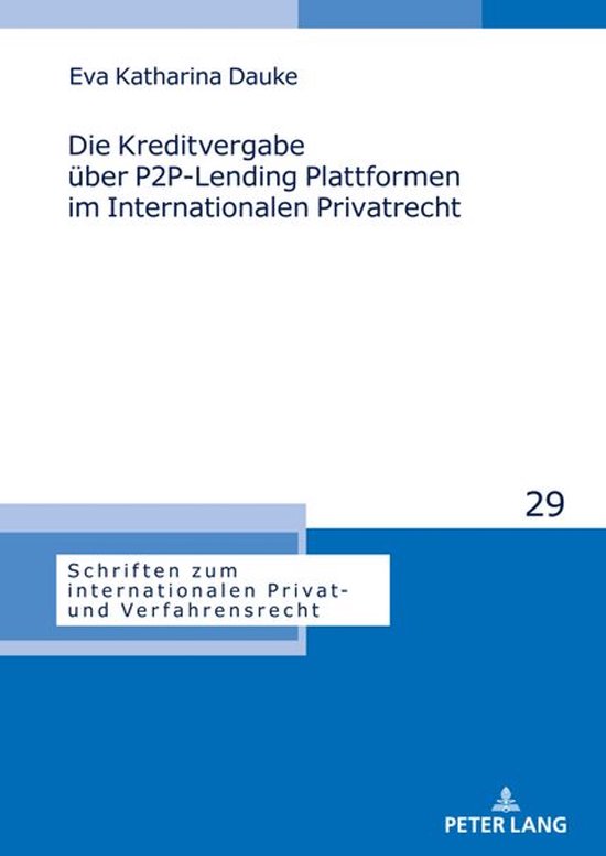 Schriften zum internationalen Privat- und Verfahrensrecht 29 ... - cover