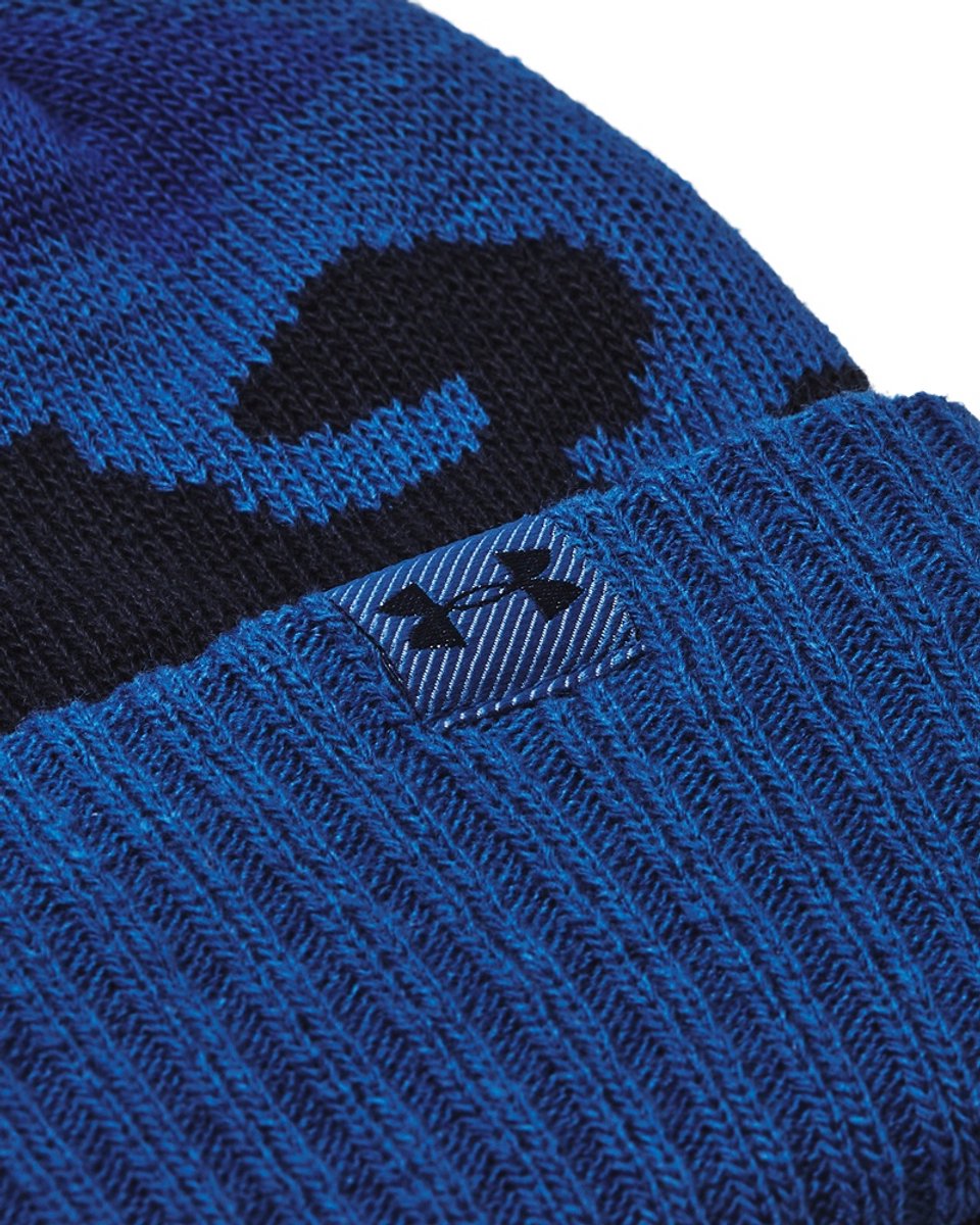 Under Armour Kinder Mütze B Beanie/Glove Combo Tech 432- US OSFM Blauw