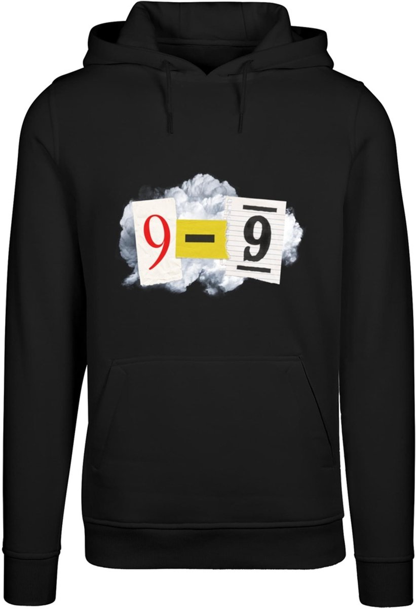Mister Tee Neun bis Neun Hoodie/trui S Zwart
