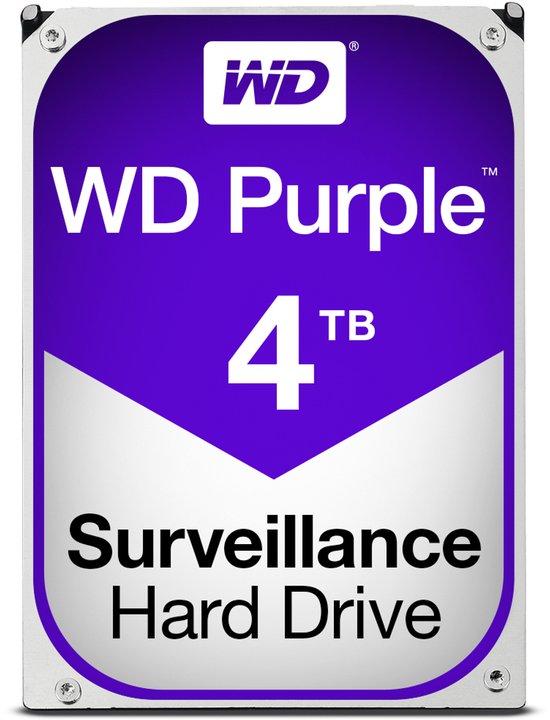 Western Digital Purple - Interne harde schijf - 4TB | bol