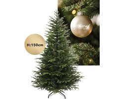 Kerstboom Excellent Slim - kunstkerstboom smal - mix pvc/pe - H150 x Ø90 cm