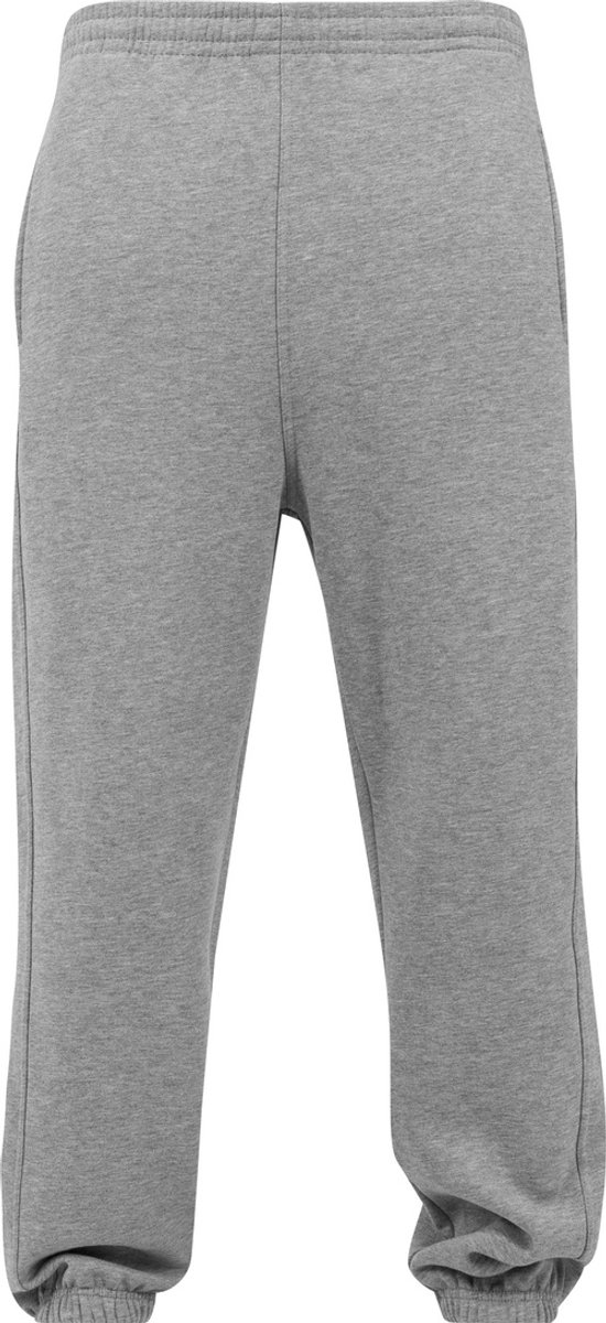 Urban Classics Basic Kinder joggingbroek Kids 134 Grijs