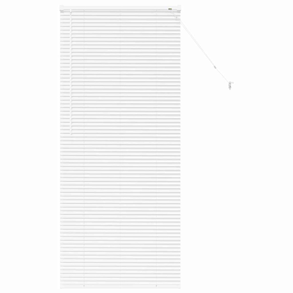 vidaXL - Venetiaanse - jaloezie - Wit - 175 - x - 75 - cm - 25 - mm - Aluminium