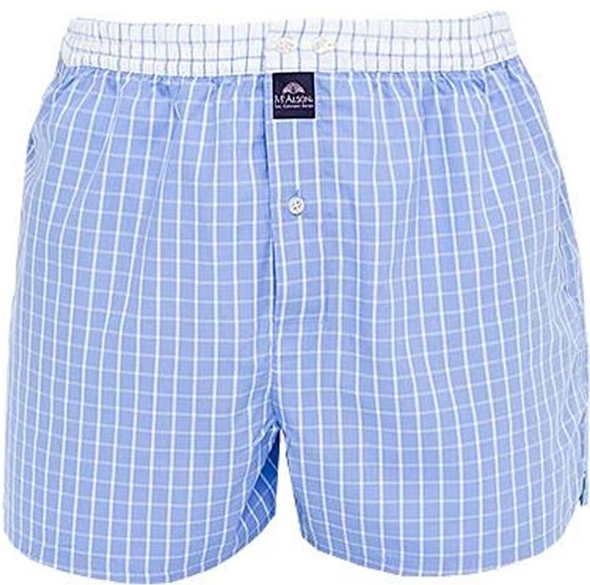 Mc Alson Boxer Checkered baby blue