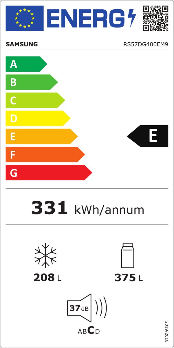 Samsung RS57DG400EM9 - Amerikaanse koelkast - 4-serie - WiFi - Zilver — afbeelding 2