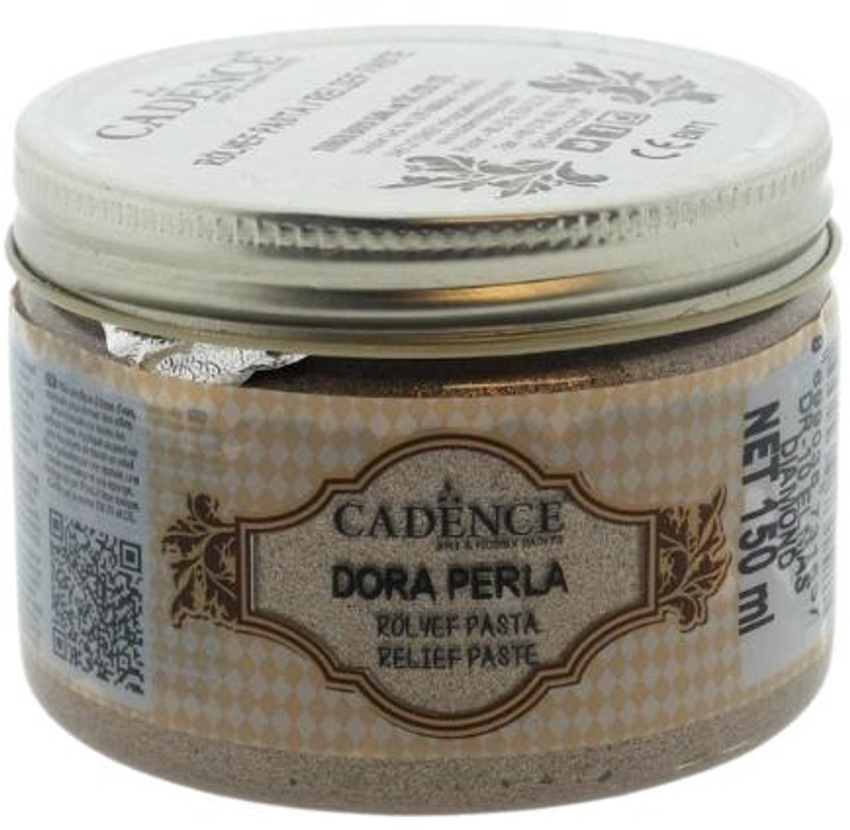Cadence Dora Perla Relief Pasta 150 ml Diamant