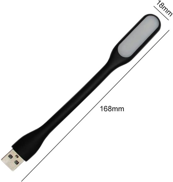 Dussdote USB-lamp - Mini USB-lamp - Leeslamp - Buigzaam - Geschikt voor computer, computer-USB-poorten, opladers, powerbanks van Dussdote — afbeelding 5