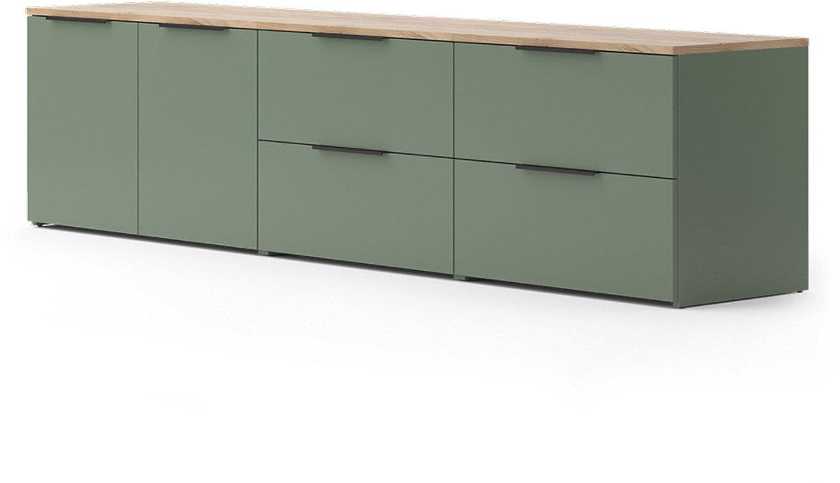 Vicco Wido Woonwand – 3 delen Groen