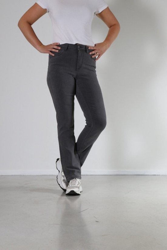 New Star - Memphis grey denim dames broek - maat 29/32