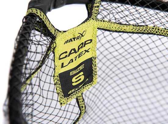 Matrix Carp Latex Landing Net - Maat : Small - 45x35cm van Matrix — afbeelding 3