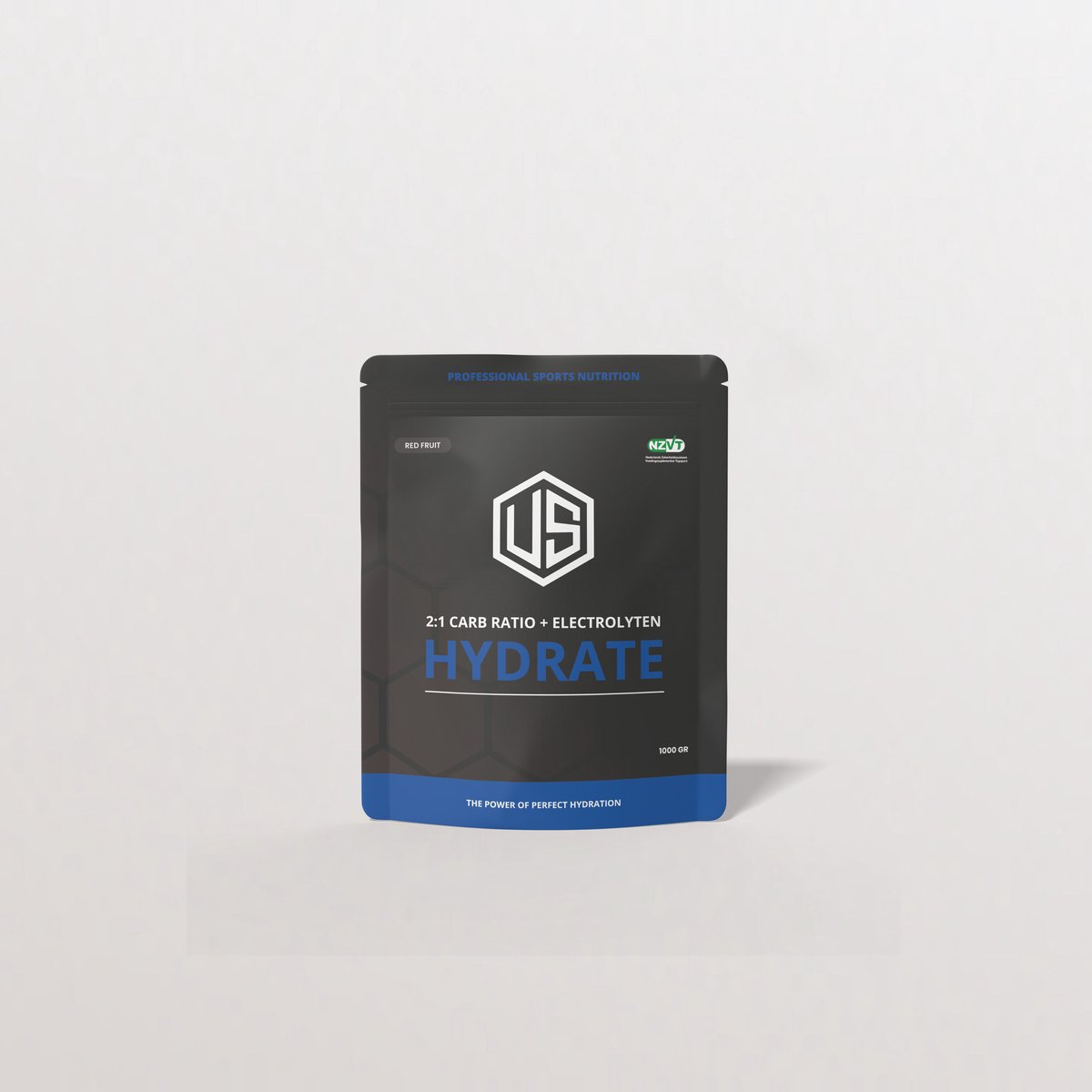 Ultimate Shape - Hydrate, Red Fruit - NZVT - Dopinggetest - elektrolyten - 2:1 carb ratio + - koolhydraten - Voor vocht en Krachtherstel