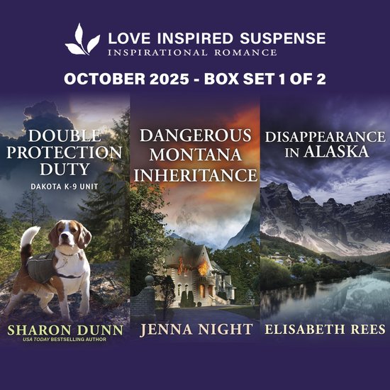 Love Inspired Suspense October 2025 - Box Set 1 of 2 - cover