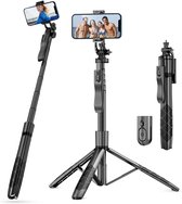 Video's over Wat is 360 Rotatie Draadloze Controle Reis Mobiele Digitale Camera Steun Magnetische Telefoonhouder Selfie Stick met LED Flits