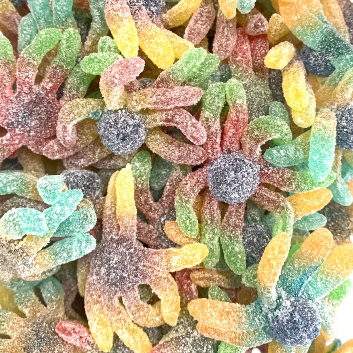 Trolli - Zure octopus snoepjes - 1 kilo - grootverpakking