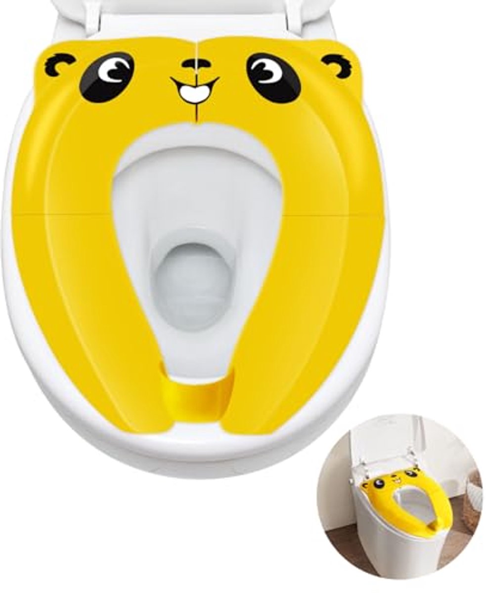 Draagbare opvouwbare toiletbril voor kinderen met tas - Hygiënisch en veilig