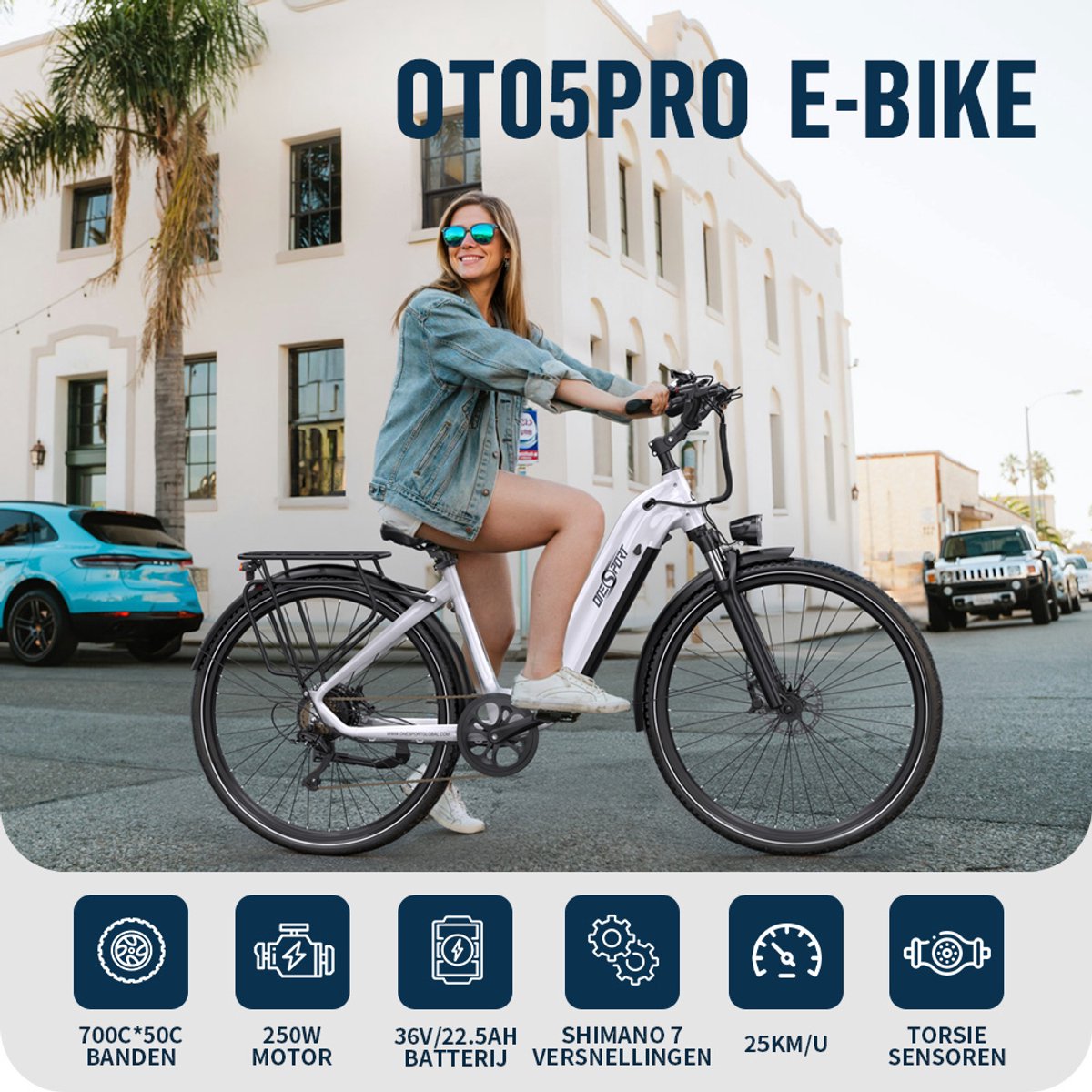 OneSport OT05PRO - 810Wh e-bike met 140km bereik thumbnail 8