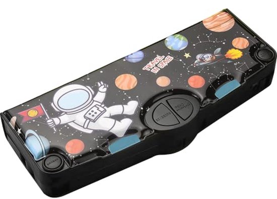 BSTKEY Multifunctionele 160 Slots Pen Etui Houder - Grote Capaciteit Potlood Tas Case, Studenten Briefpapier Tas (Potloden en Accessoires Niet Inbegrepen) (Roos