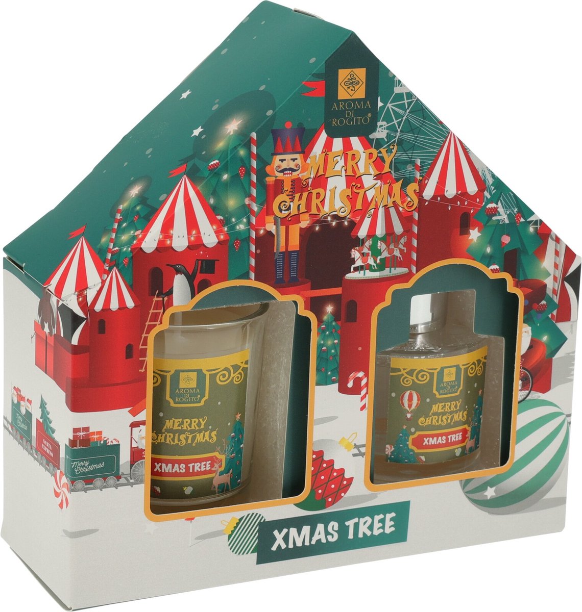 giftset vrouw - kaars - geurverspreider - kerst - geurkaars -kerstcadeau - geurstokjes