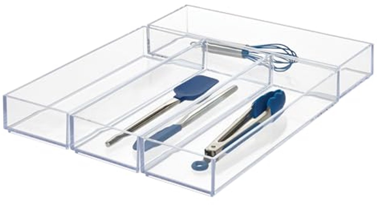 Modulaire Organizers voor Keuken en Badkamer - Set van 4