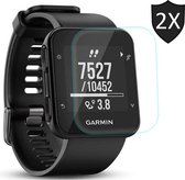 Garmin Forerunner 35 Screenprotector - Tempered Glass Gehard Glas - Case Friendly - iCall - 2 Stuks