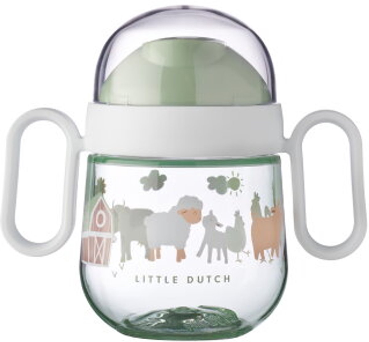 Mepal Mio antilekbeker 2.0 – 200 ml – Makkelijk vast te houden – Kinderservies – Little Farm