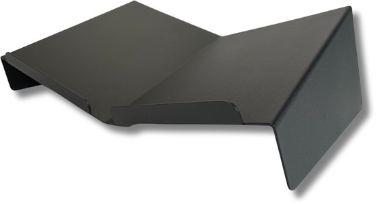 Boekenstandaard Metaal Zwart - Decobook - Stalen boekenhouder voor Koffietafelboeken