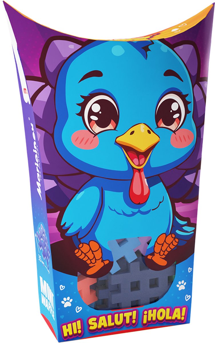 Mini wafel blokken pocket pets kalkoen - Marioinex - vanaf 3 jaar
