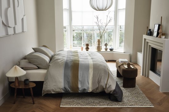 Beddinghouse Marthe dekbedovertrek - Lits-Jumeaux - 240 x 200/220 cm - Zand van Merkloos — afbeelding 5