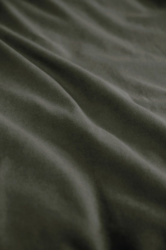 Beddinghouse Warm dekbedovertrek - Lits-Jumeaux - 240 x 200/220 cm - Groen van Beddinghouse — afbeelding 4