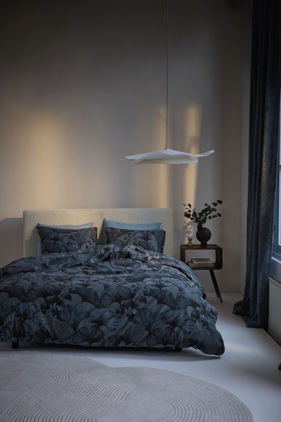 Beddinghouse Presca dekbedovertrek - Eenpersoons - 140 x 200/220 cm - Blauw van Merkloos — afbeelding 4