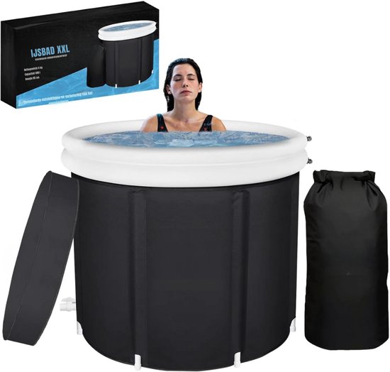 SCH Jacuzzi Opblaasbaar - Jacuzzi - Zwart - 90cm x 25cm x - SCH® - €259,95