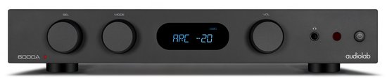 Audiolab 6000A MKII Geïntegreerde Versterker - Krachtige DAC - Bluetooth-Streaming - Phono-Ingang - Zwart
