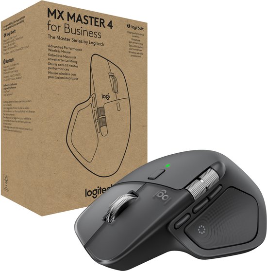 Logitech MX Master 4 voor zakelijk gebruik