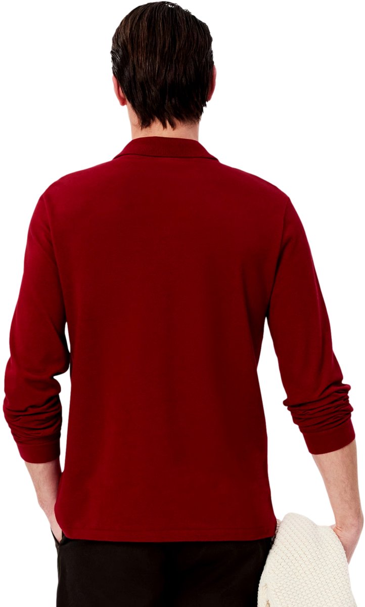Polo Lacoste Men L1312 Longsleeve Classic Fit -2 Rood