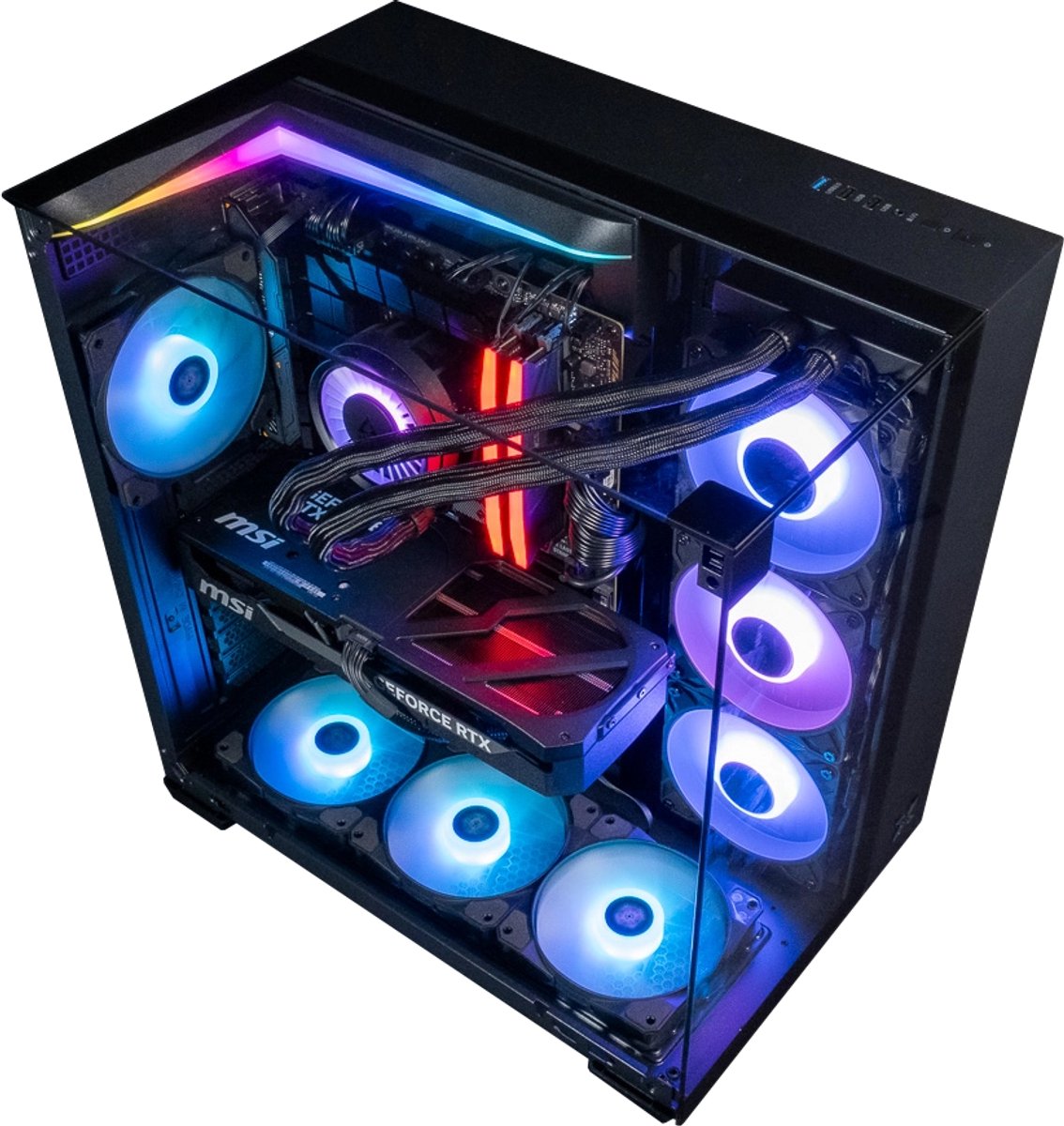 FlowUP Titan - Gaming PC - AMD Ryzen 7 9800X3D - MSI RTX - afbeelding 3