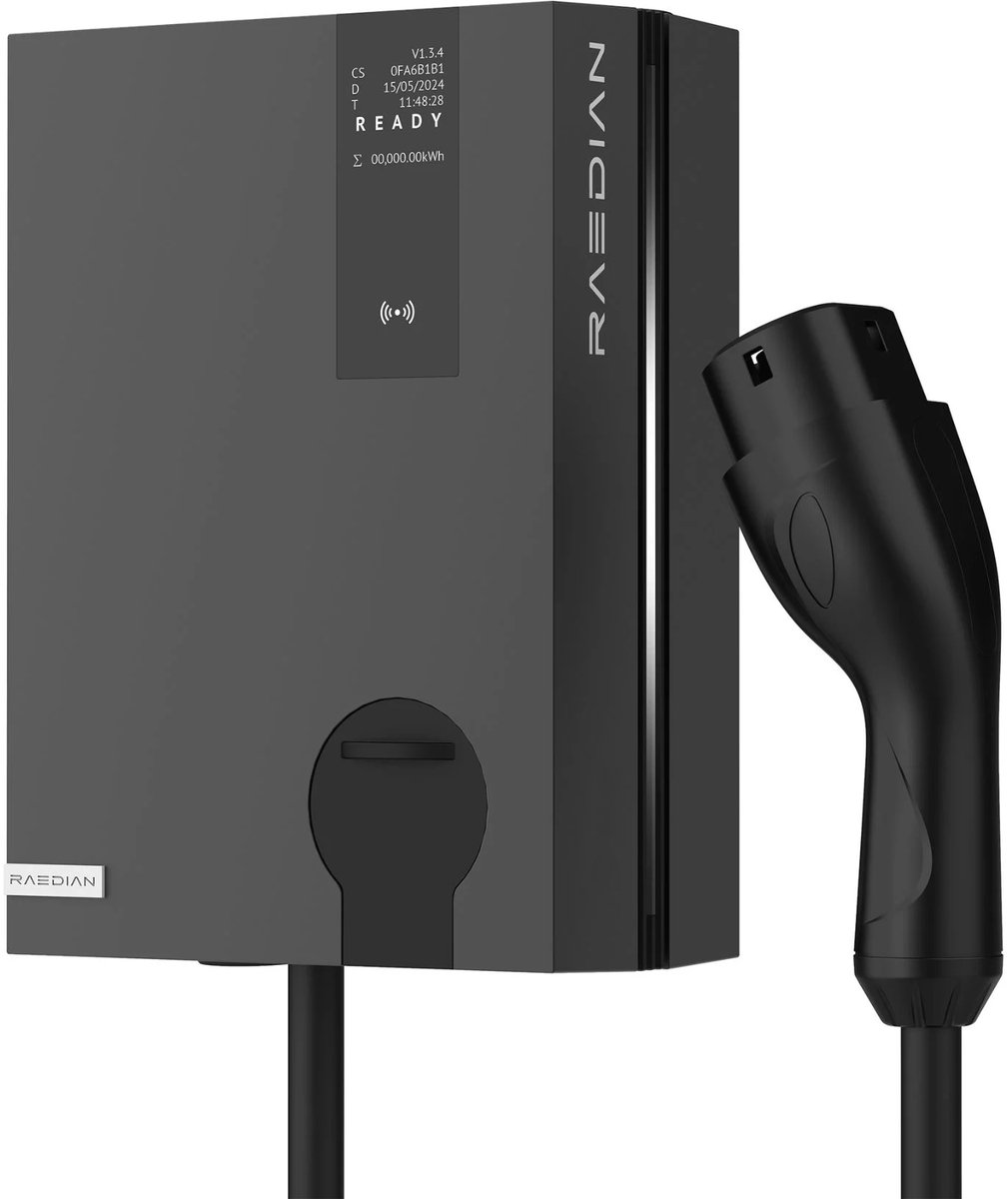 Raedian NEO - Snelle 22 kW Type 2 Laadpaal