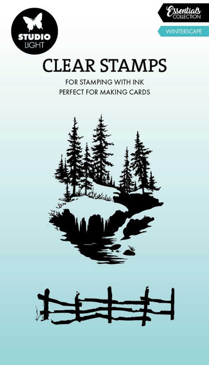 Clear stamps Winterscape - Essentials nr. 904