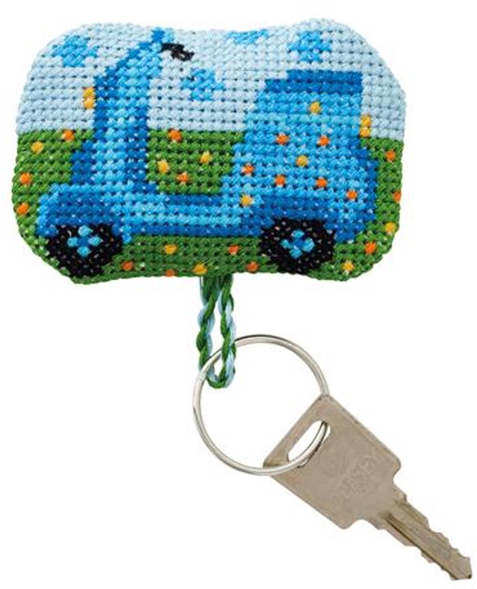 Permin borduurpakket Sleutelhanger Scooter 11-2433