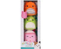 foto van MicroMallows by Squishmallows - 3 Pack Plush - (Mony, Tristan, Victoria) (voorbeeld)