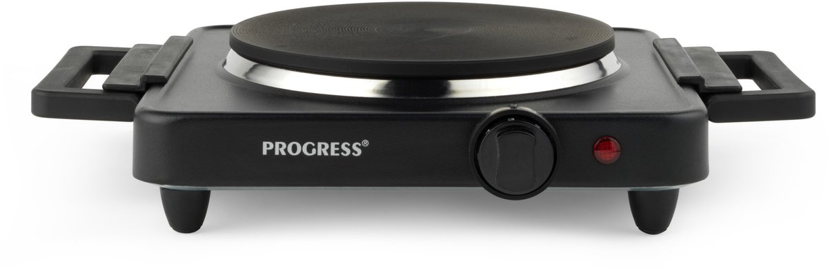 Progress Single Hot Plate – 1500W | 5 Warmtestanden | 18,5 cm Kookplaat