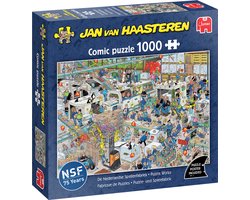 Jan van Haasteren - De Nederlandse Spellenfabriek - 1000 stukjes puzzel -Legpuzzel volwassenen - Vanaf 12 jaar