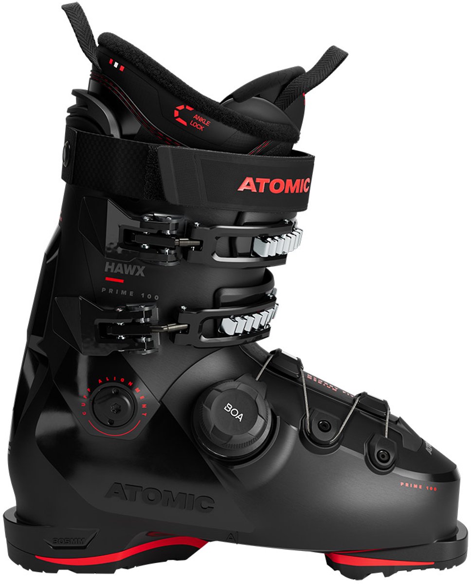 Atomic Hawx Prime 100 Boa Alpine Skischoenen Zwart 28.0-28.5 Man,Vrouw